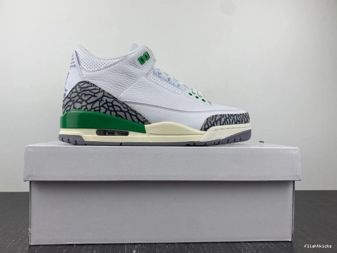 Green Jordan (W) 3 Lucky Retro CK9246-136 1202